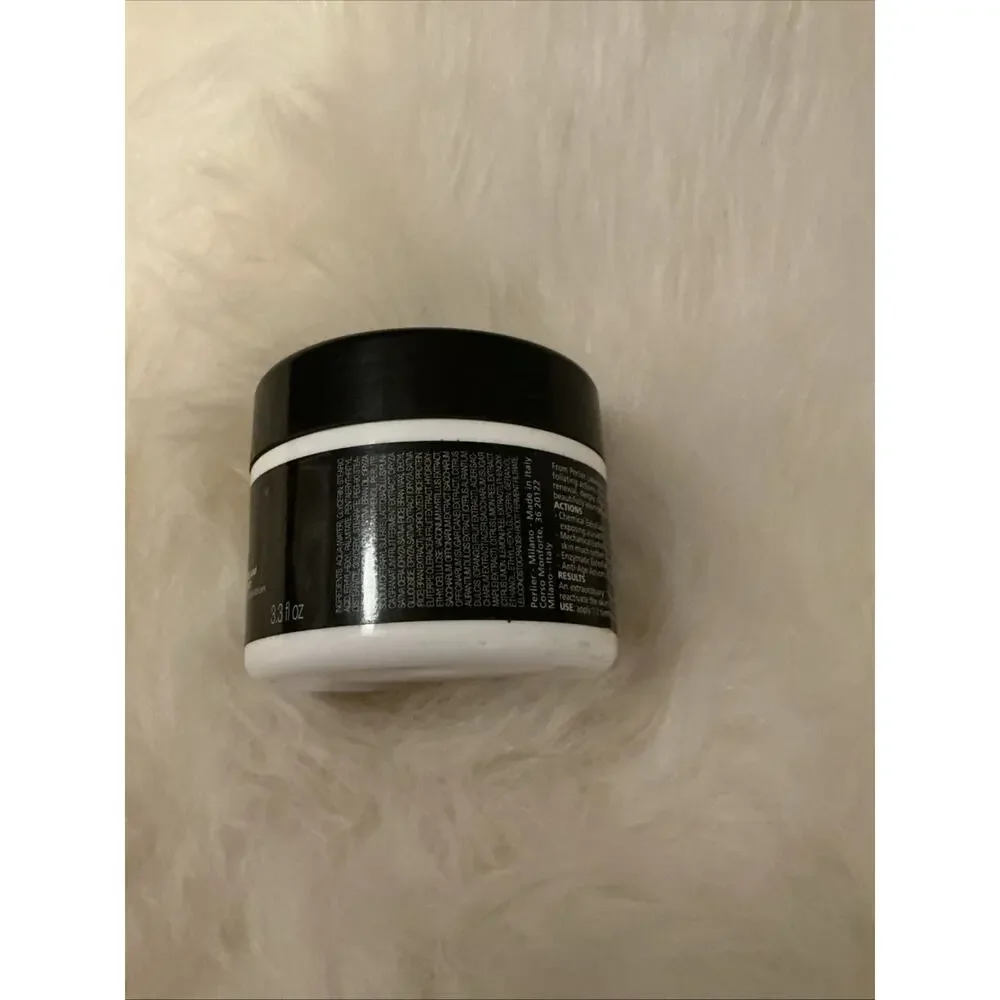 Perlier Black Rice platinum Exfoliating Facial Cream 3.3 oz New Sealed